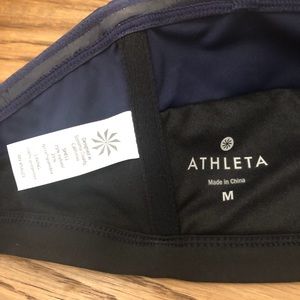 Athleta Swim - Athleta Navy and Black Bandeau Bikini Top Athleta Swim - Athleta Navy and Black Bandeau Bikini Top